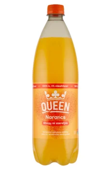 Queen narancs cukorral 1l